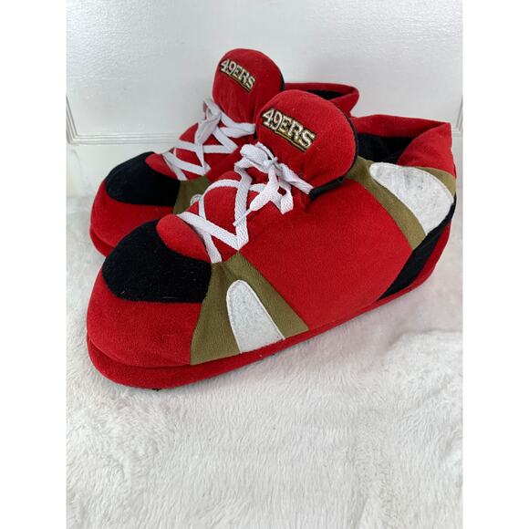 Forever Collectibles San Francisco 49ers Men’s Slippers Size XXL (12-14) - Picture 1 of 9